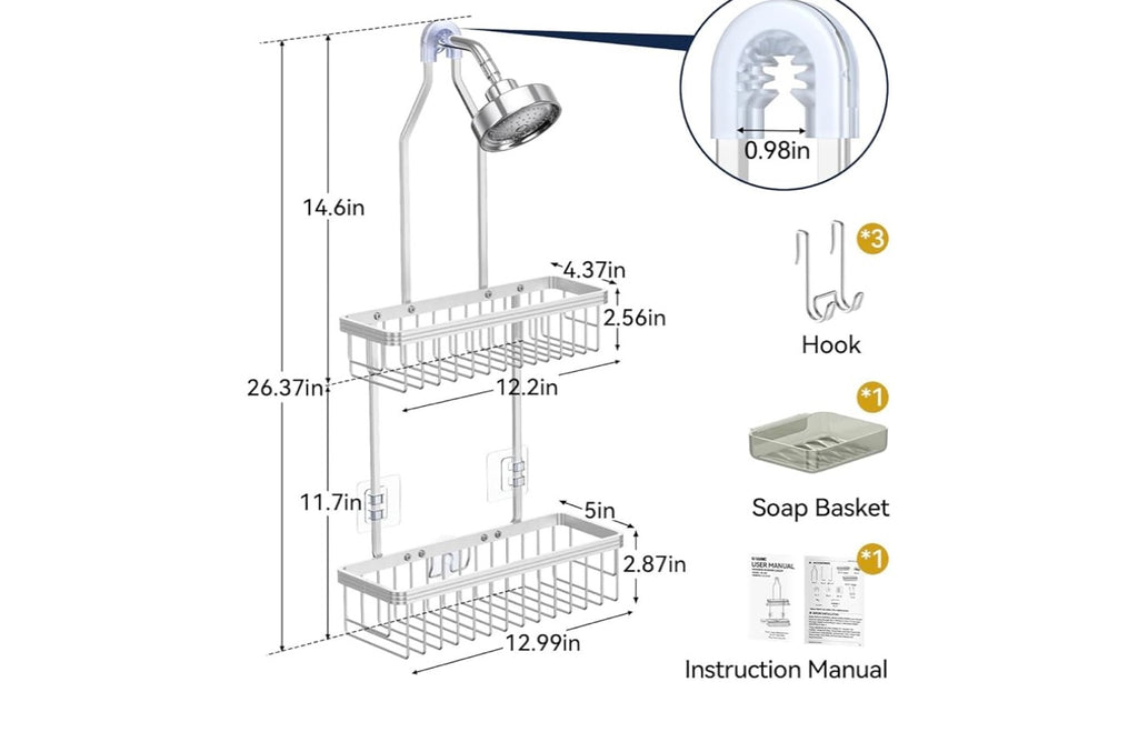 Yasonic Shower Caddy.