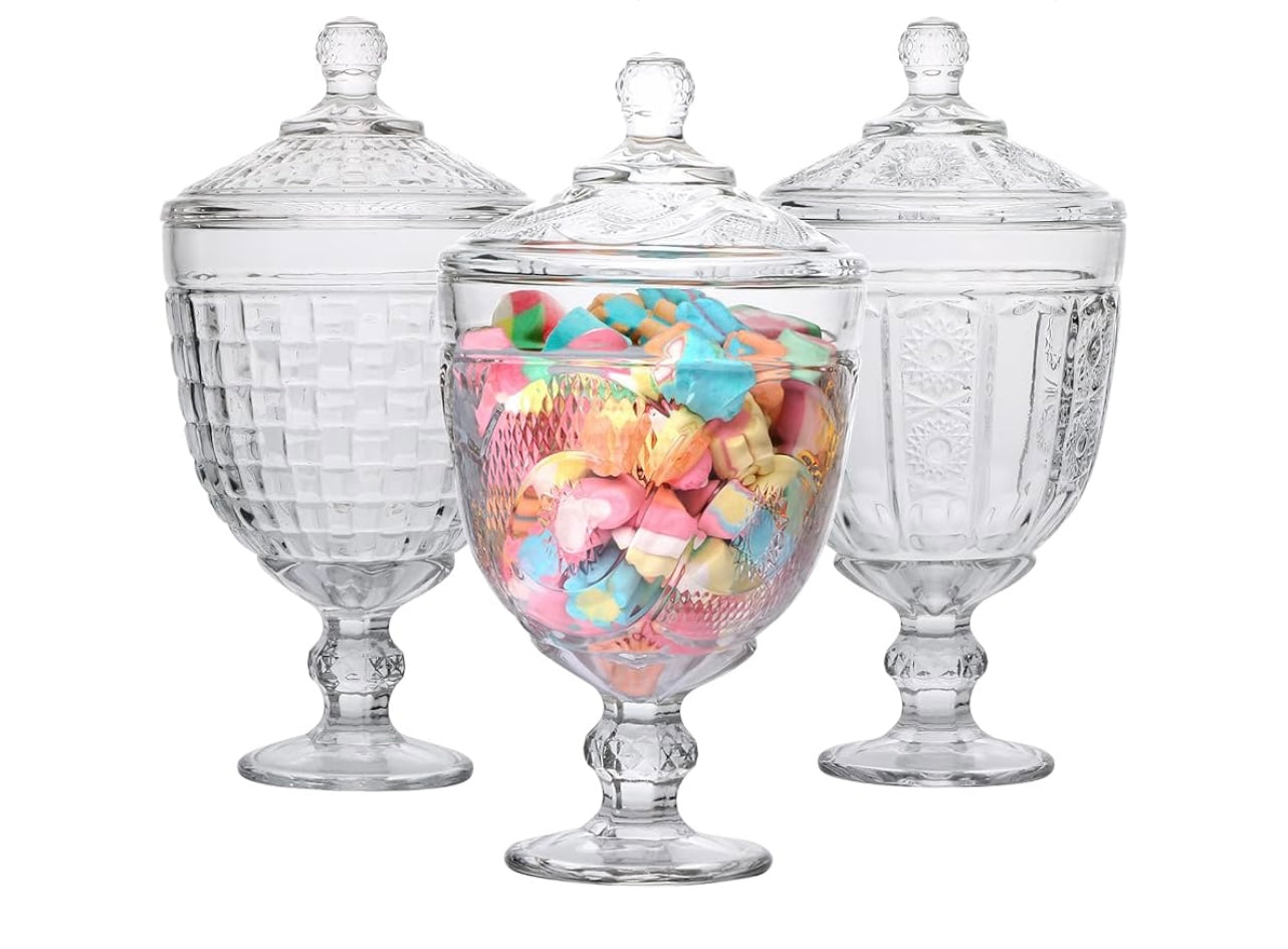 Crystal Candy Jars.