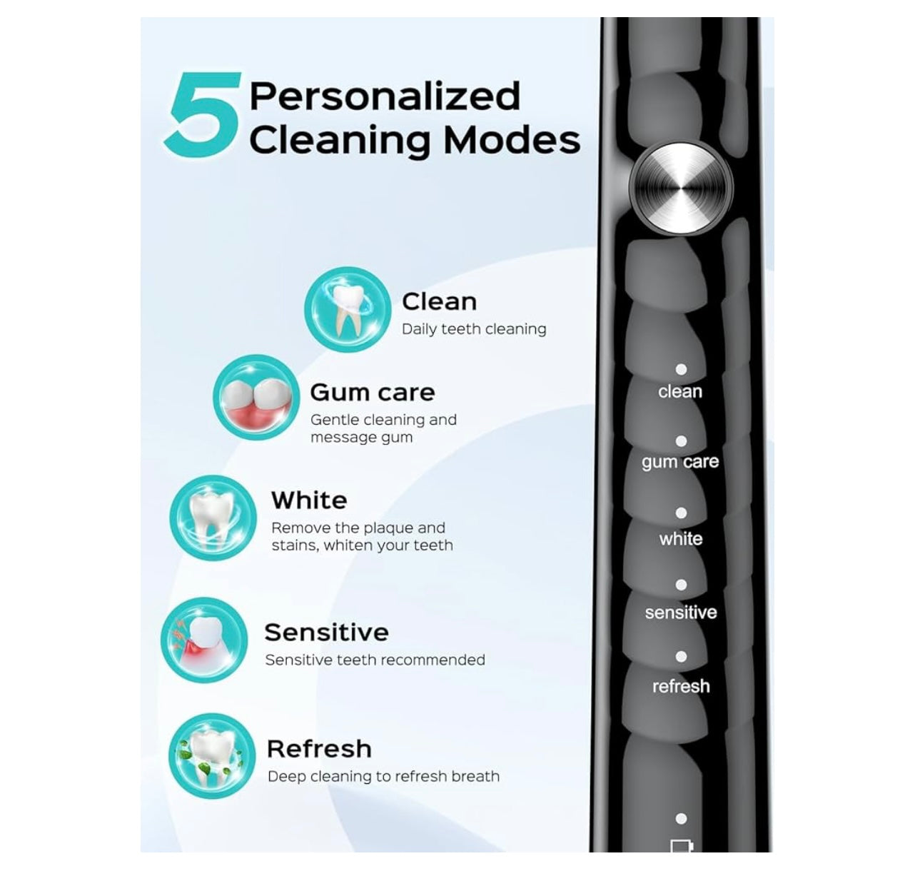 COSLUS 47000 VPM Ultra-Cleaning Electric Toothbrush.