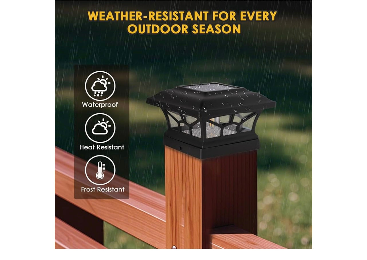Damayca Solar Post Cap Lights