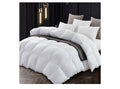 Topllen premium Down Comforter, King Size. Color-Grey.