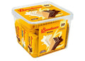 Bauducco Chocolate & Vanilla Wafer Cookies - Convenient Single Serve Wafer Cookies With 3 Layers of Cream - Delicious Sweet Snack on the go or Dessert 28.2oz (Pack of 20). Exp 04/2027.