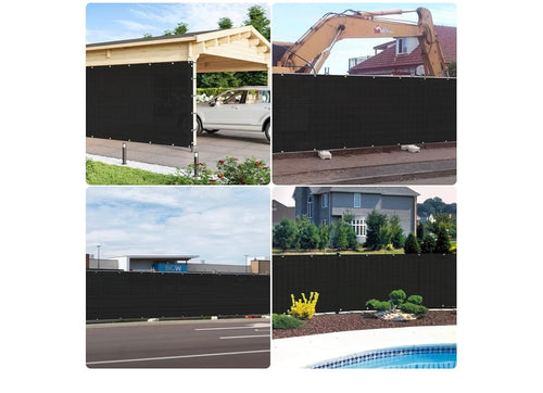 4’x25, Privacy Fence Screen with Grommets.