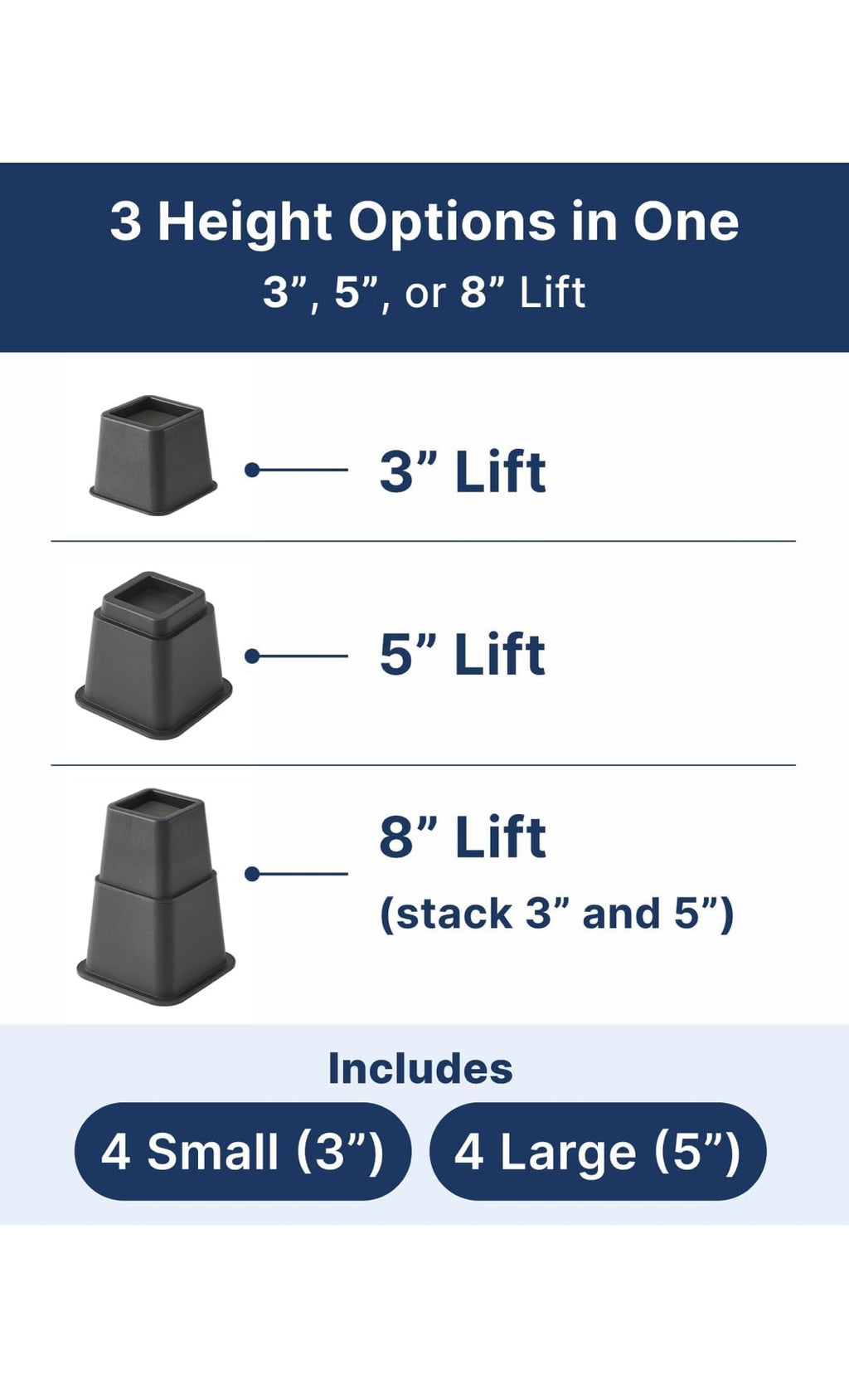 Bed risers