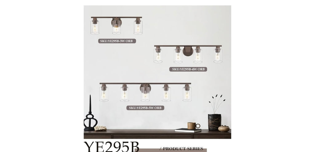 Emlivair 4-light modern vanity light.