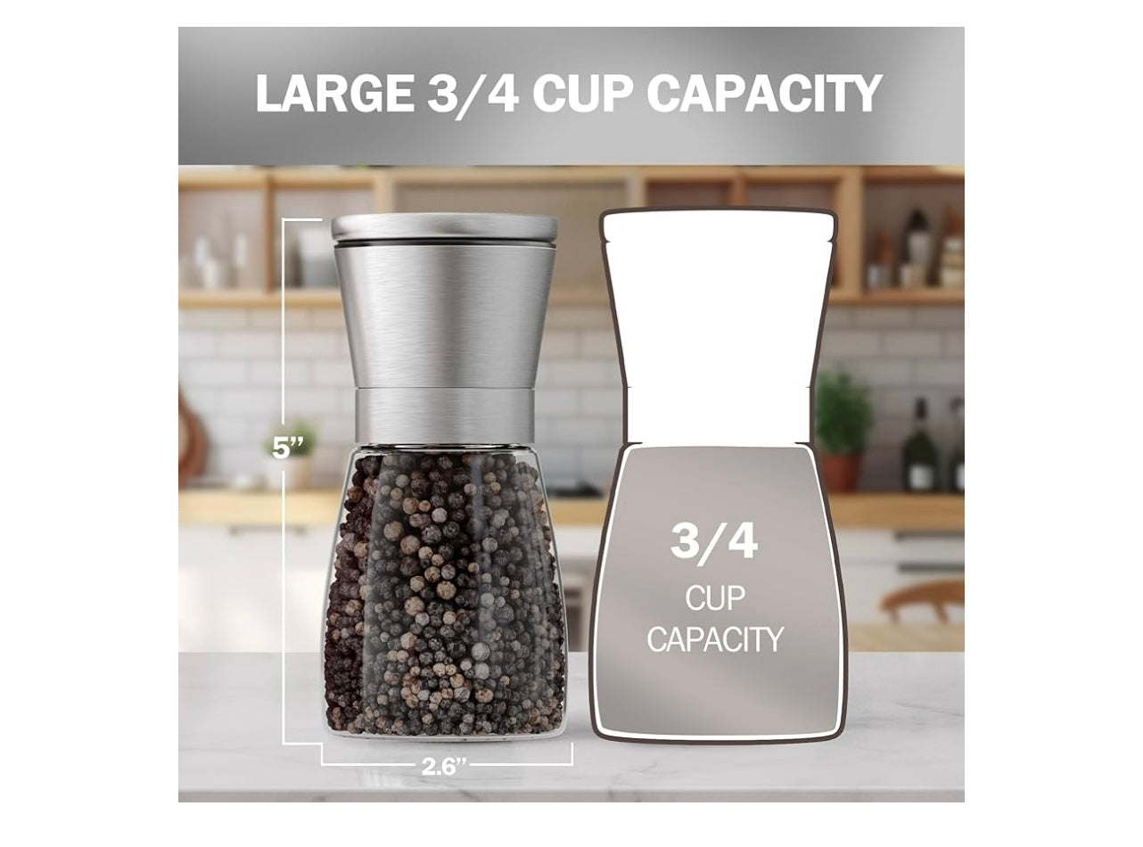 Home EC Original Salt and Pepper Grinders.