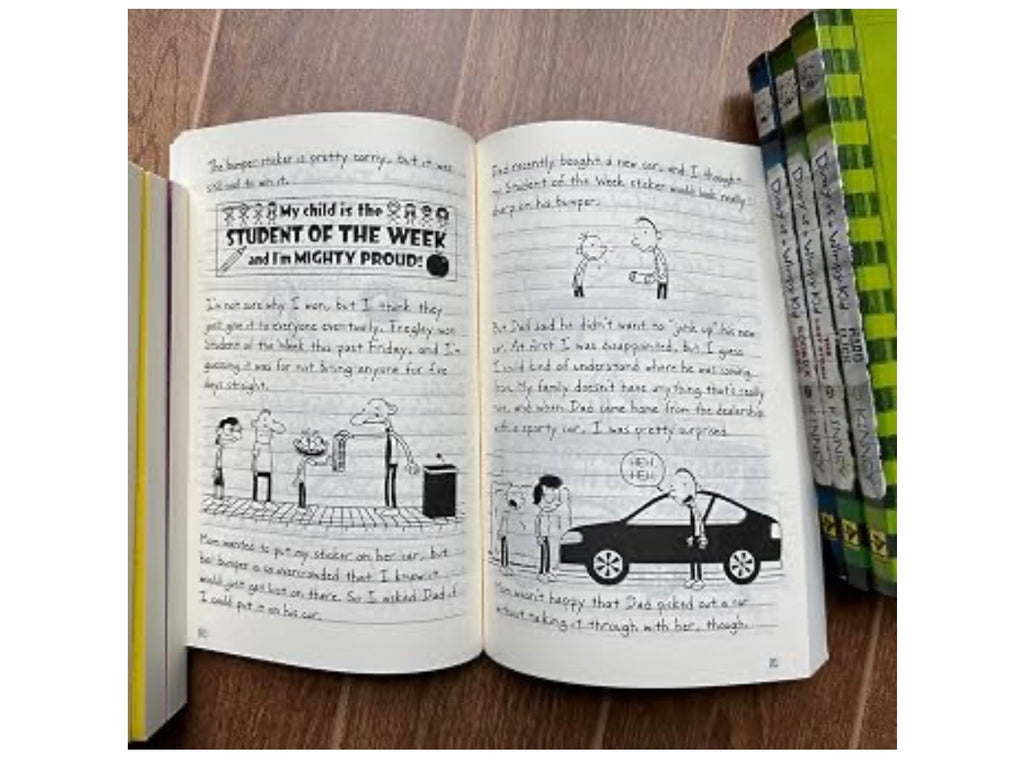 Diary Of A Wimpy Kid Box Of Books.