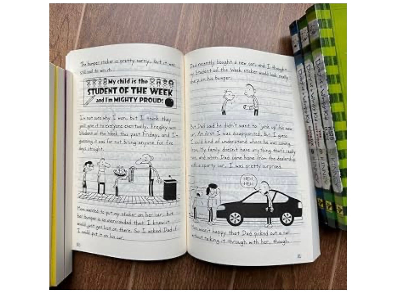 Diary Of A Wimpy Kid Box Of Books.