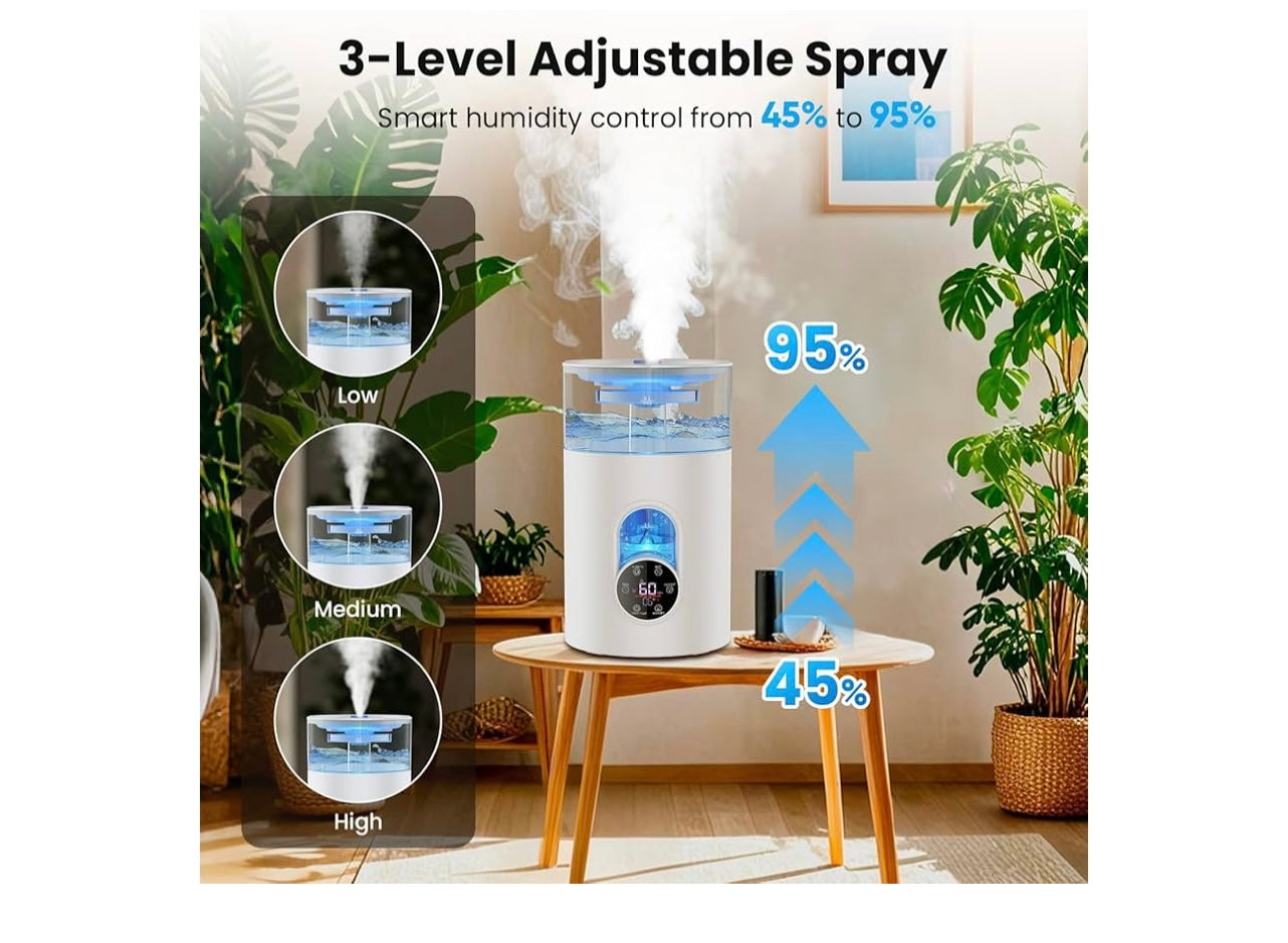 GloryAir 6L Cool and Warm Mist Humidifier.
