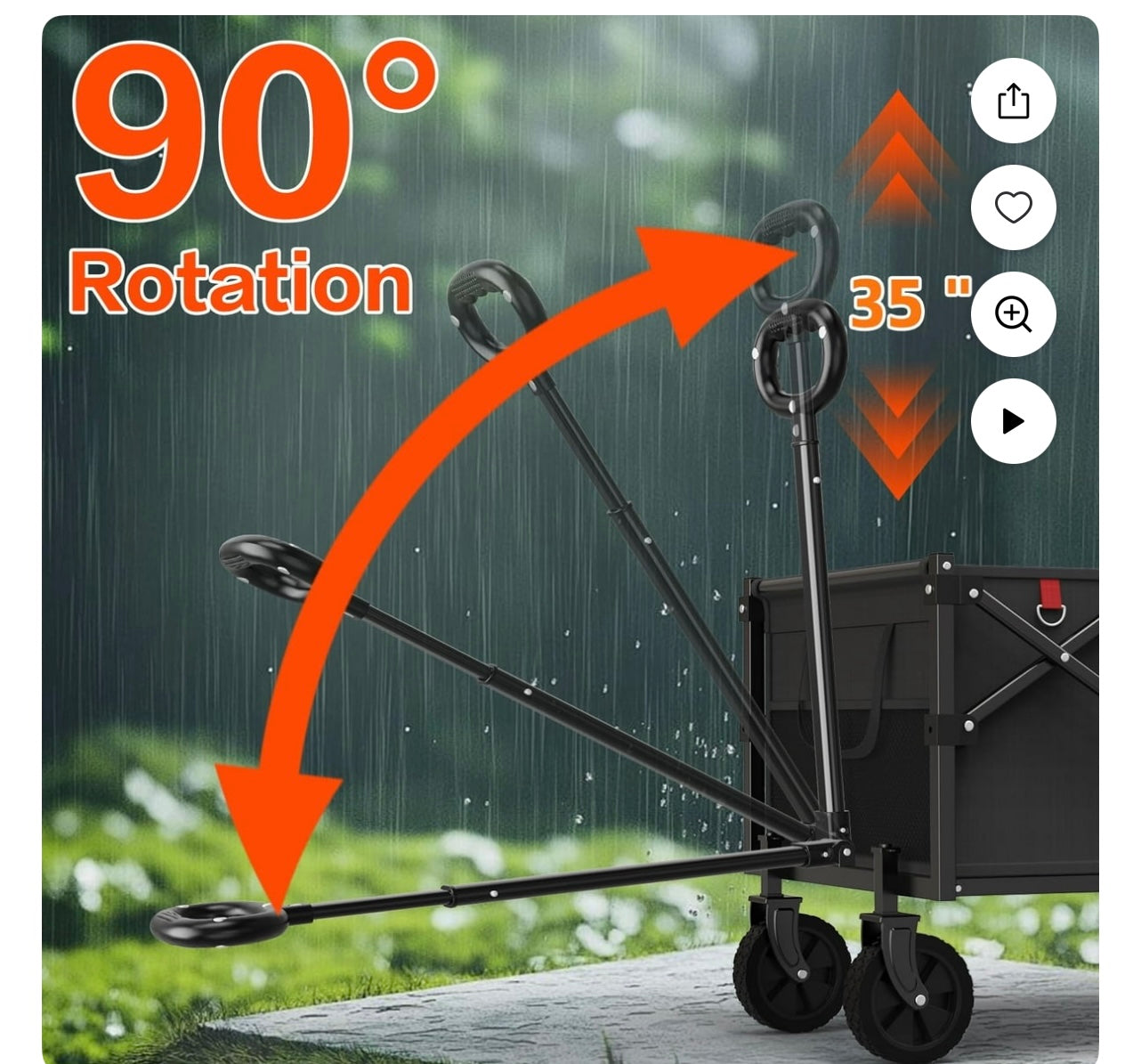 Yacona Collapsible Wagon.