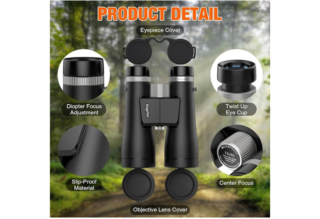 Sogries 12x42 High Quality Binoculars.