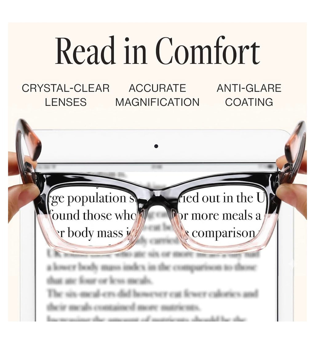 1.25 reading glasses for women