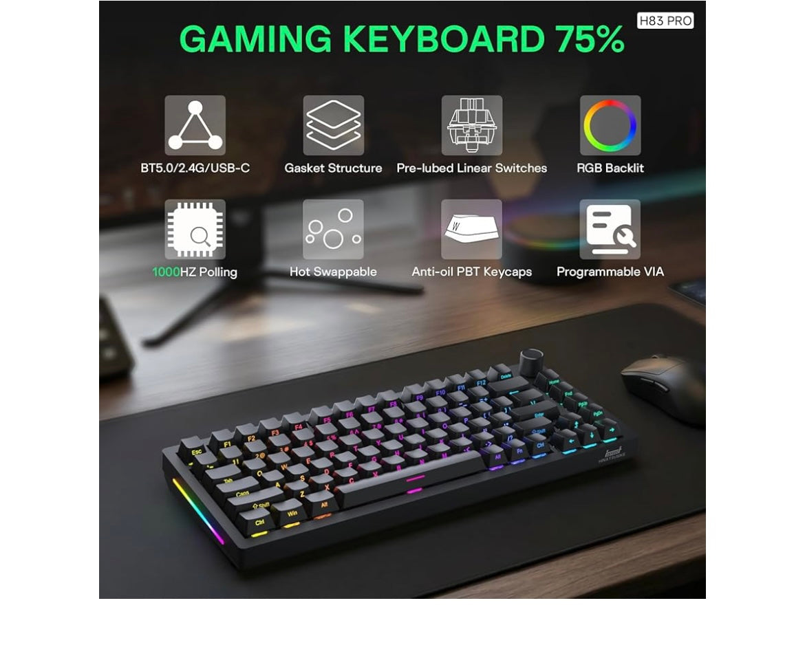 Wireless mechanical keyboard