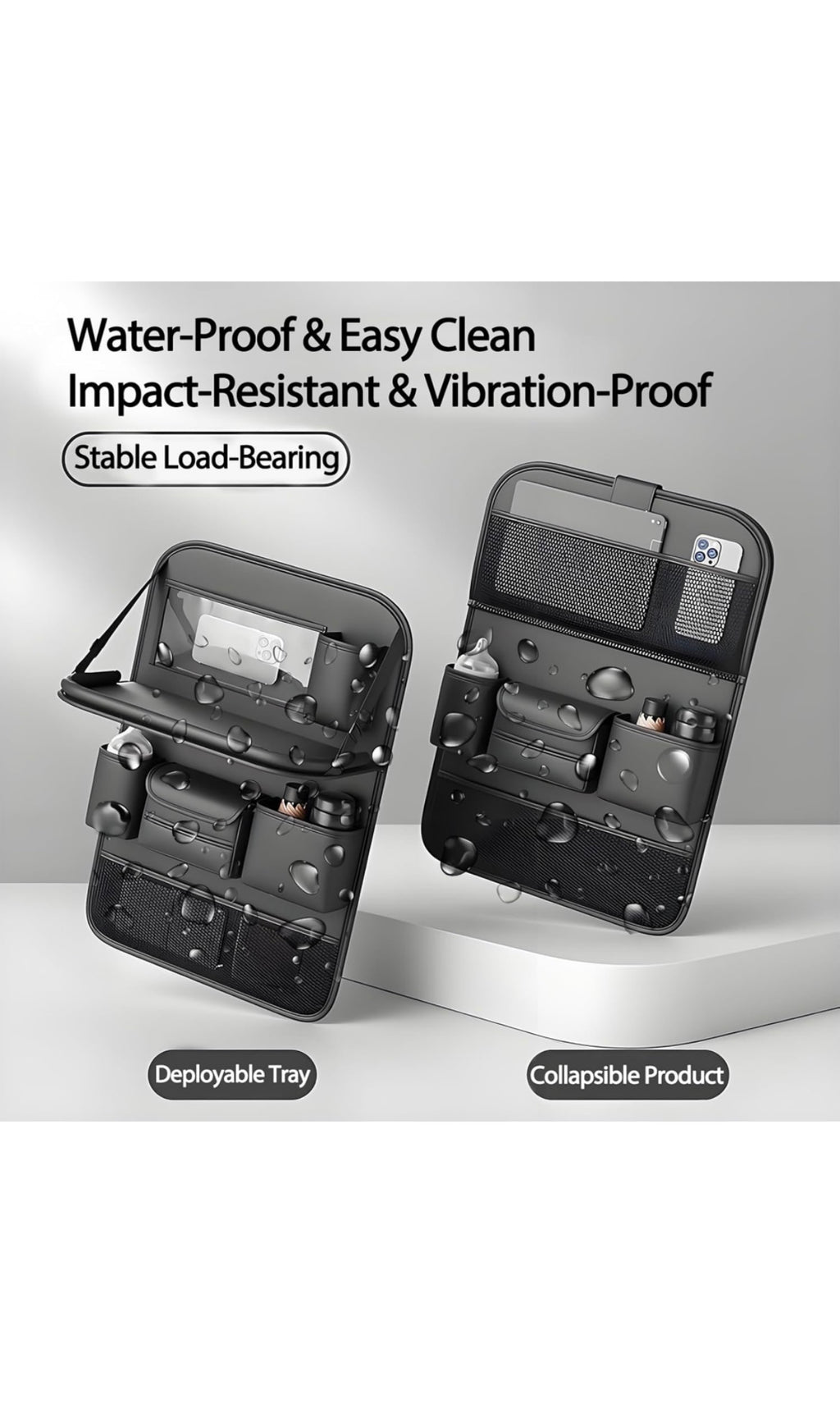 Car backseat organizer