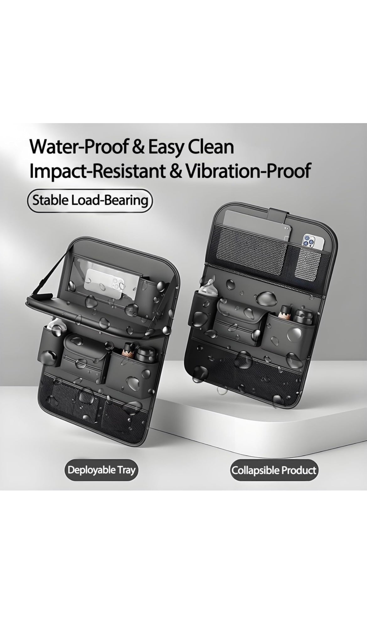 Car backseat organizer