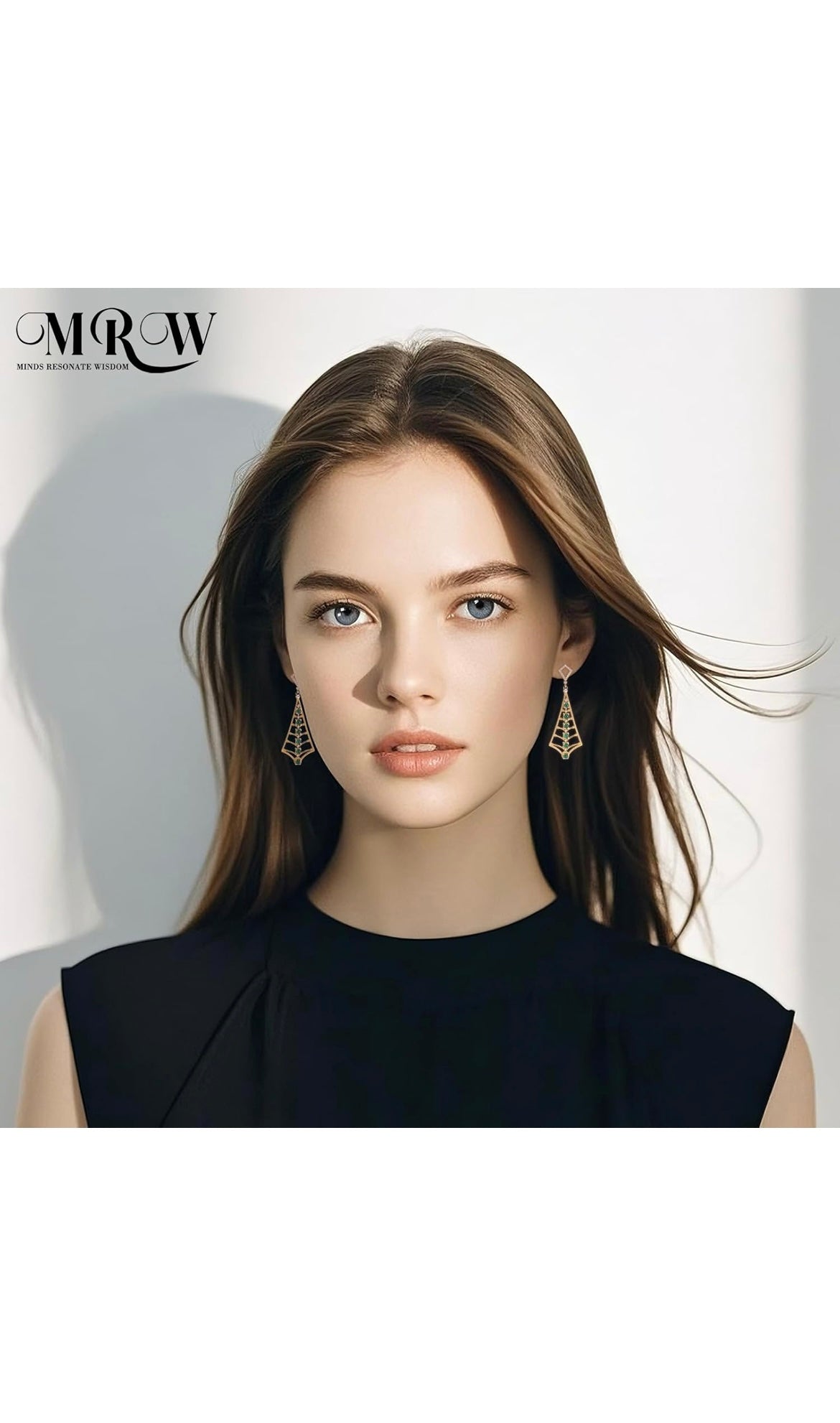 MRW jade earrings