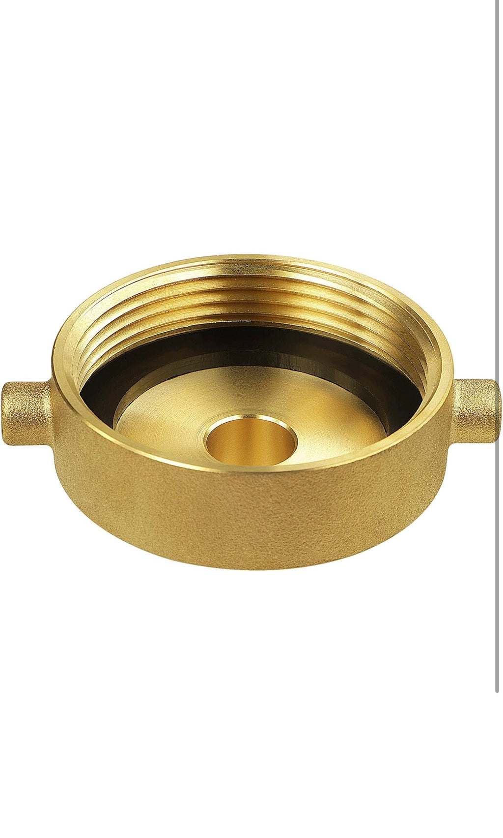 Fire hydrant hose adapter