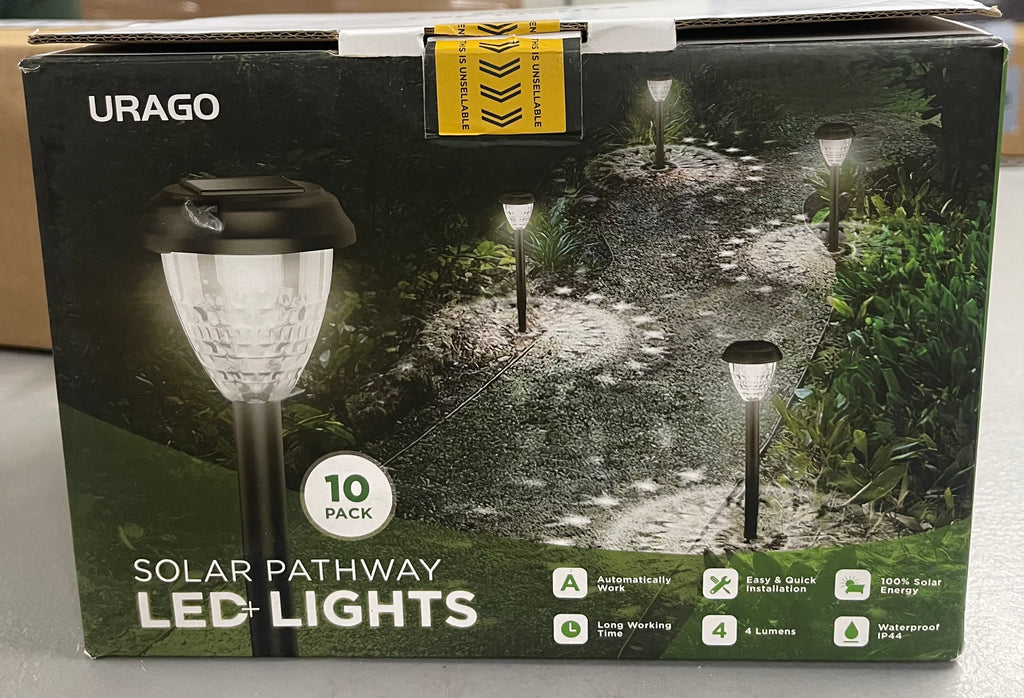 Urago Solar Pathway LED Lights.