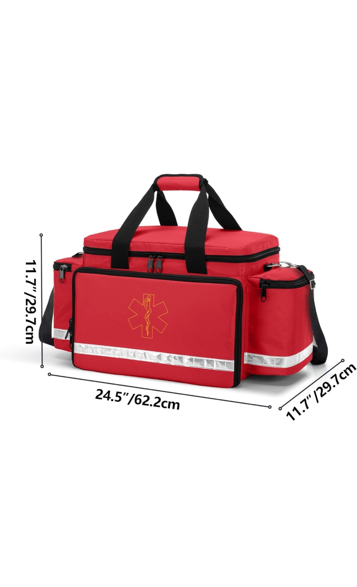 Emergency responder trauma bag