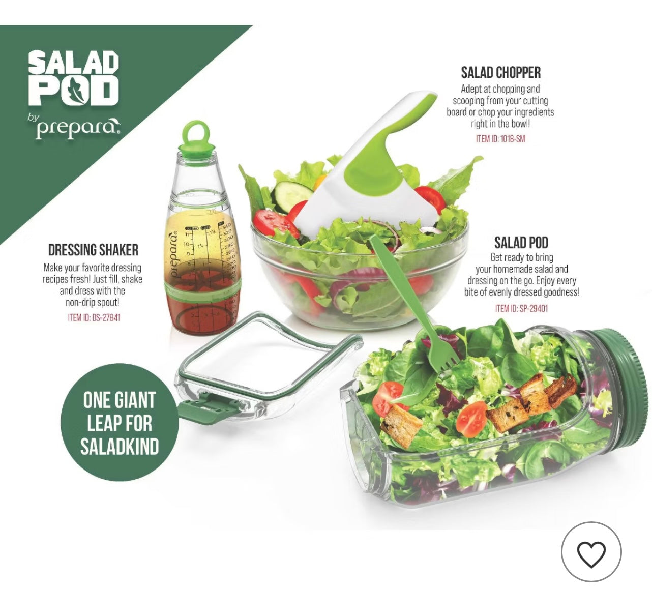 Prepara The Original Salad Pod.