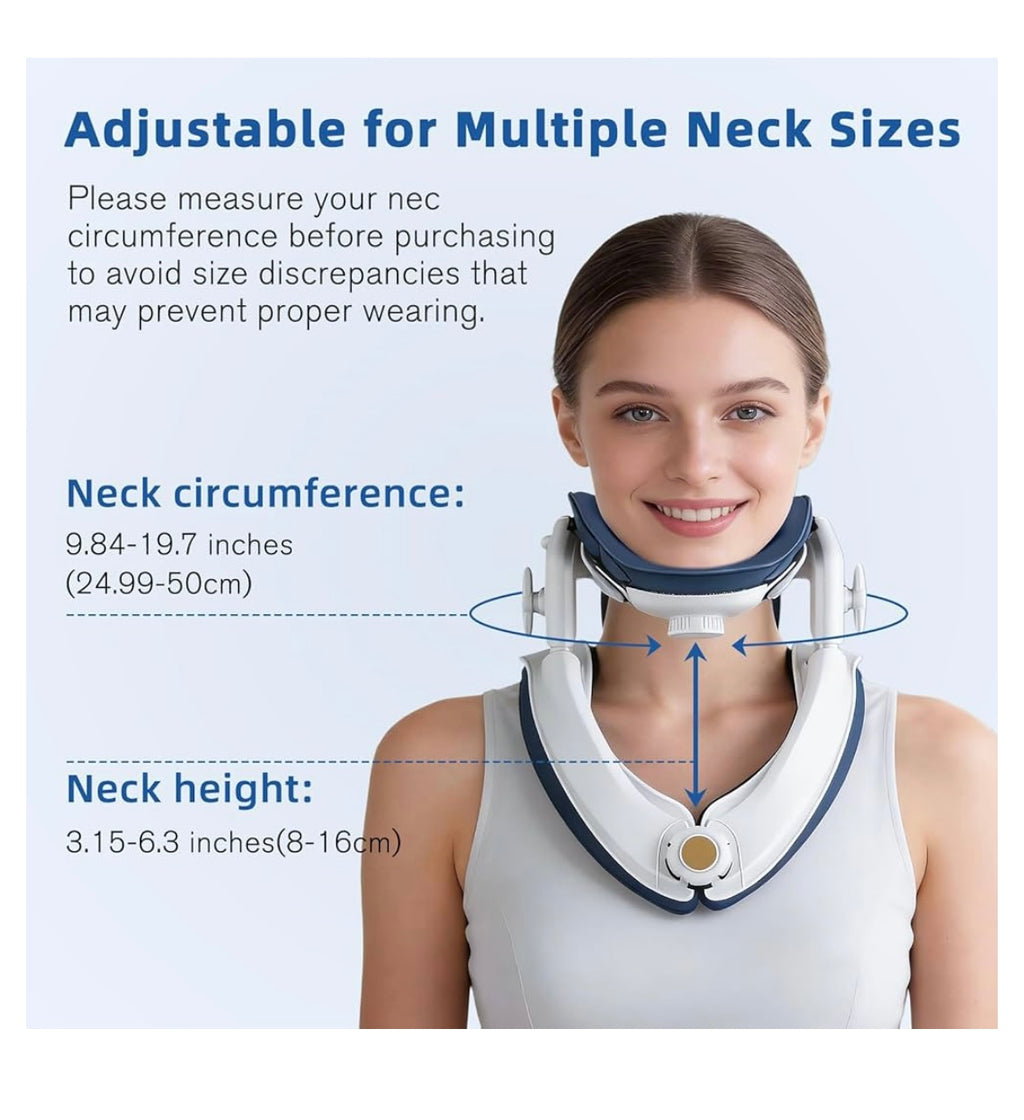 Neck stretcher cervical traction device