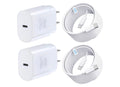2-pack 30Watt Smart Fast Chargers.