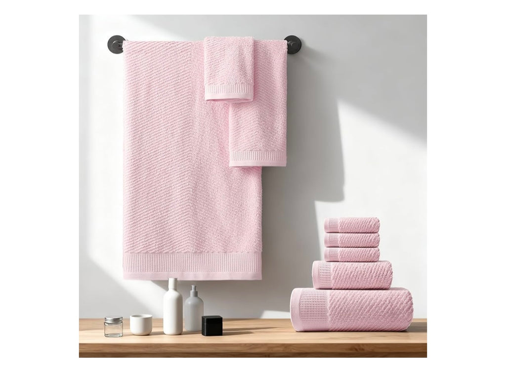 Redkiss 8-piece premium towel set.