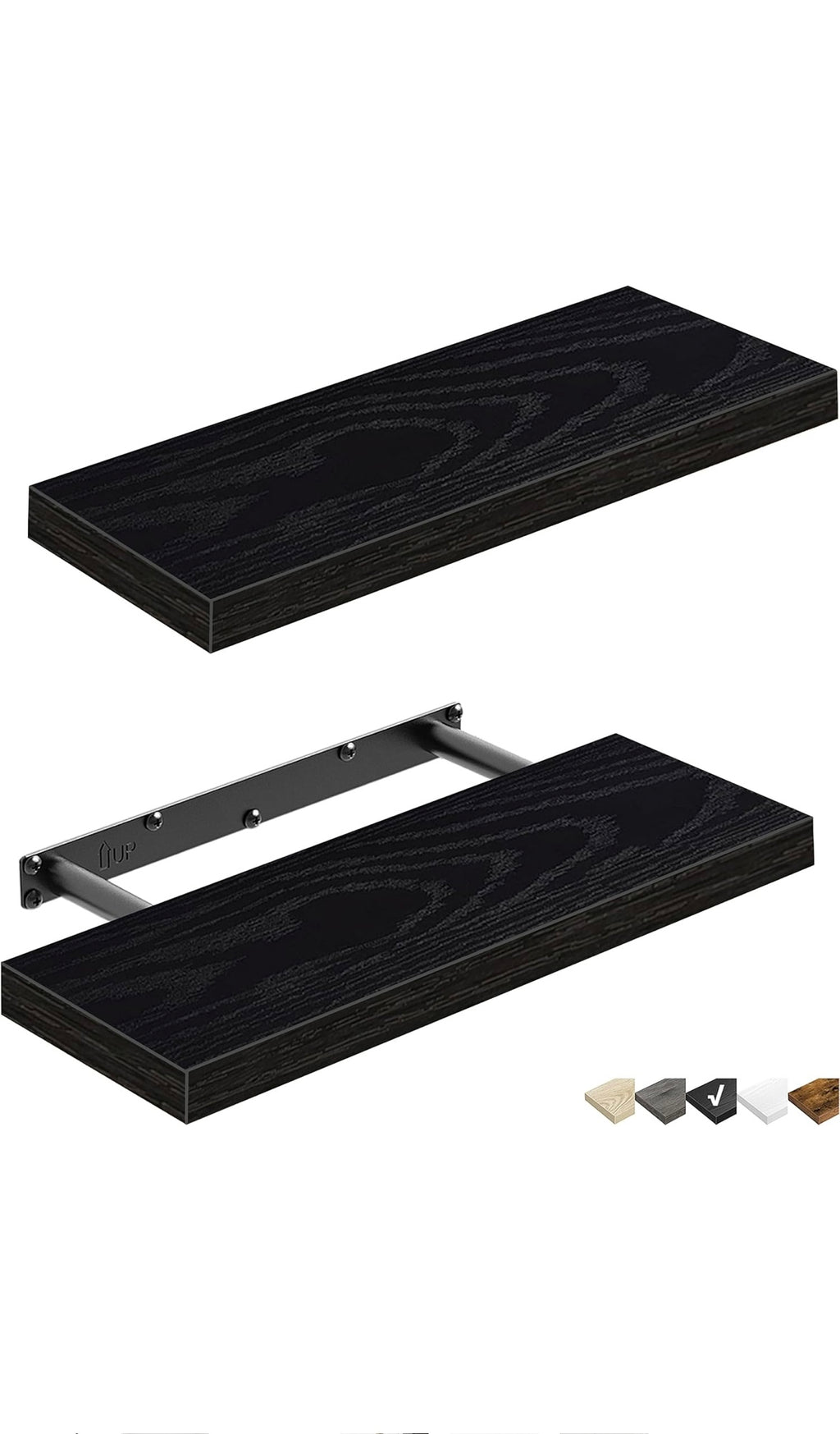 Floating shelves