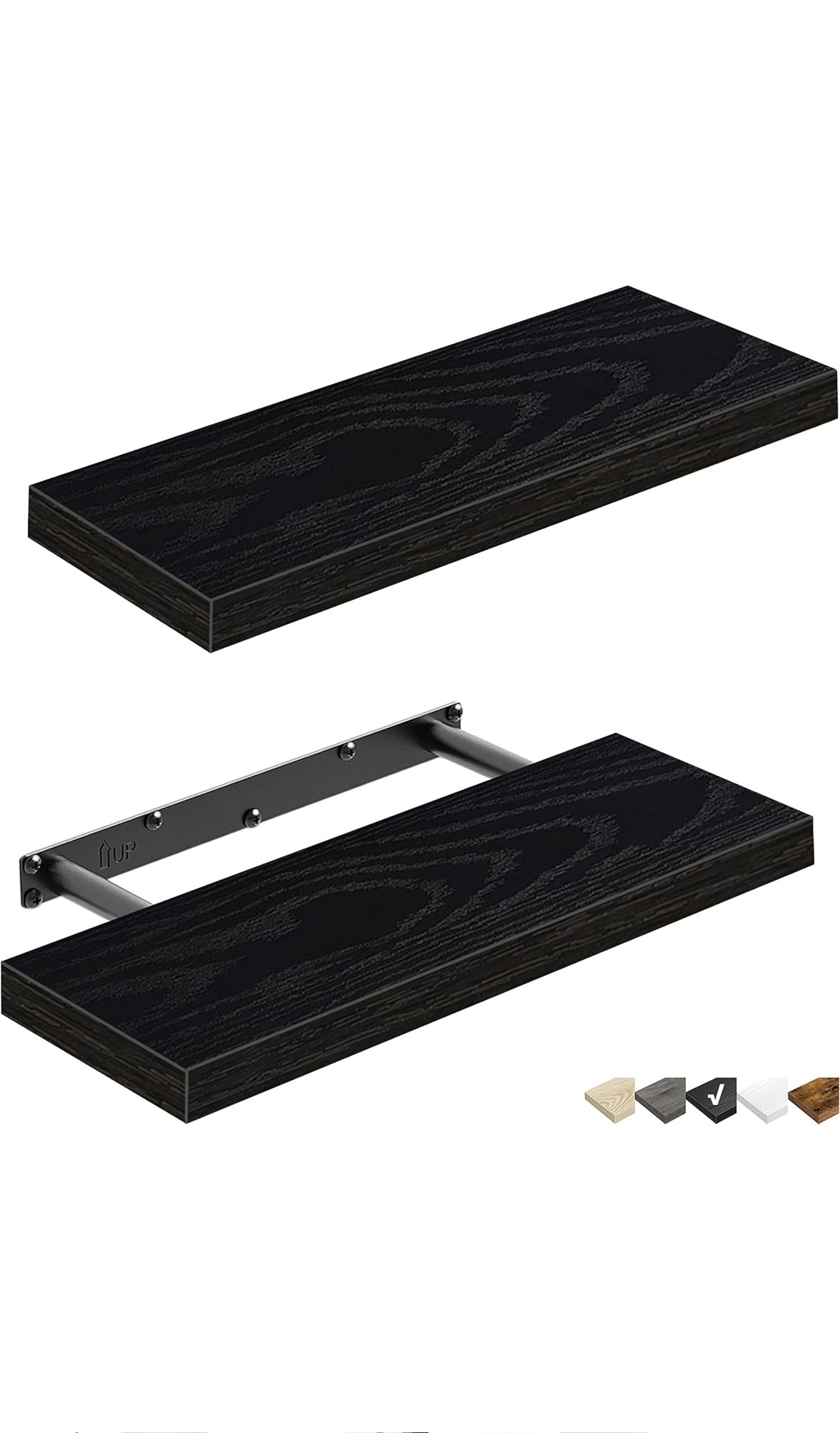 Floating shelves