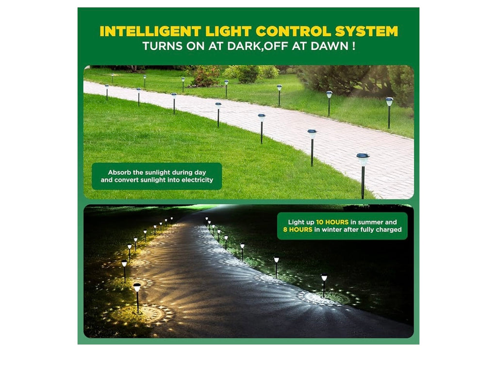 Urago Solar Pathway LED Lights.