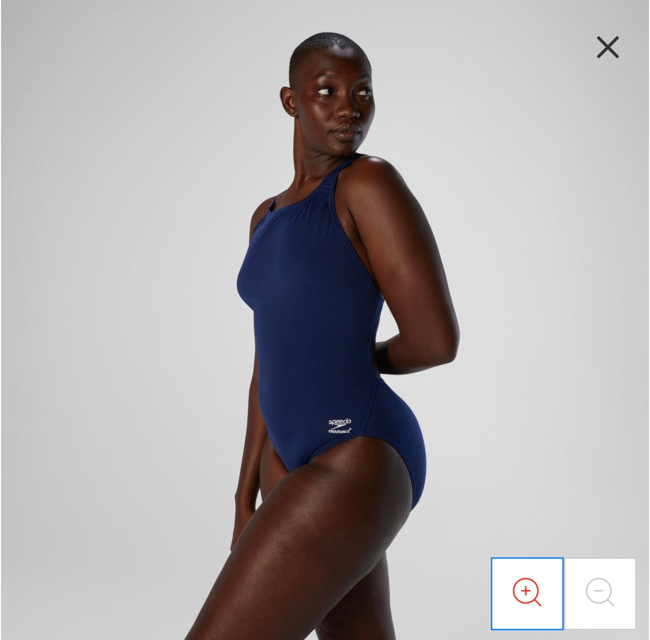 Women’s solid super Proback One piece speedo Navy