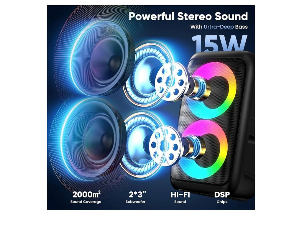 T-08 Karaoke Multifunctional speaker.