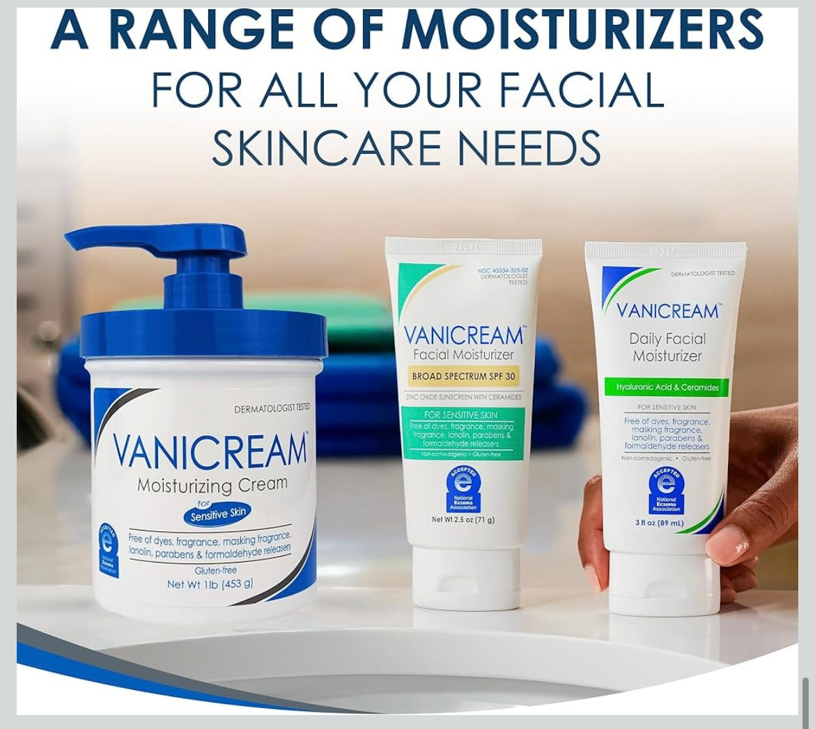 Vanicream facial moisturizer