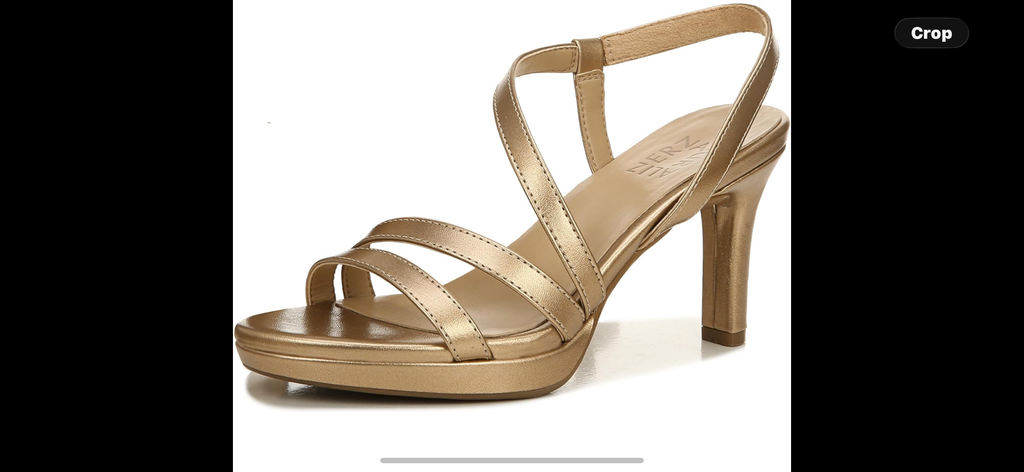 Naturalizer High Heels Brenta Bronze Pearl size 6 36