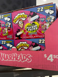 8 Boxes of 22 exchange packs Warheads Pucker Packs