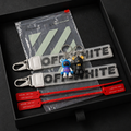 Set of 2 Off White Key Chains