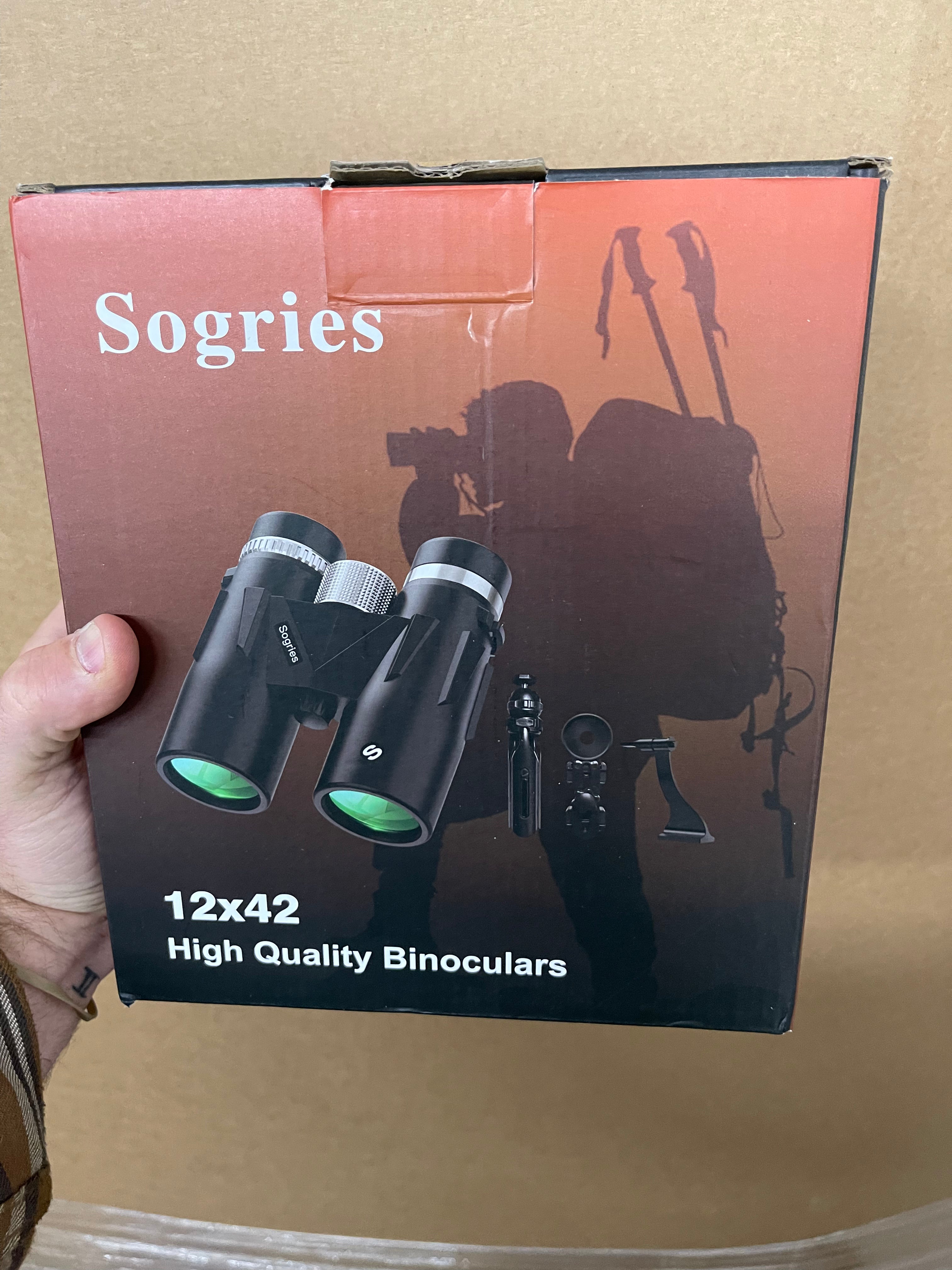 Sogries 12x42 High Quality Binoculars.