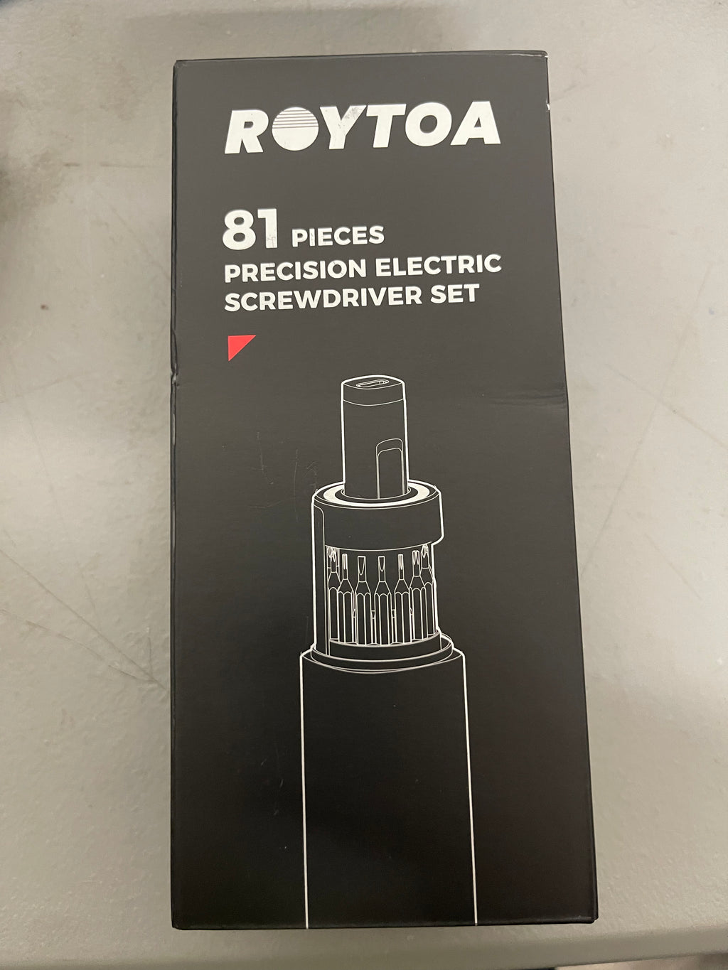 ROYTOA 81 pieces precision Electric screw driver set