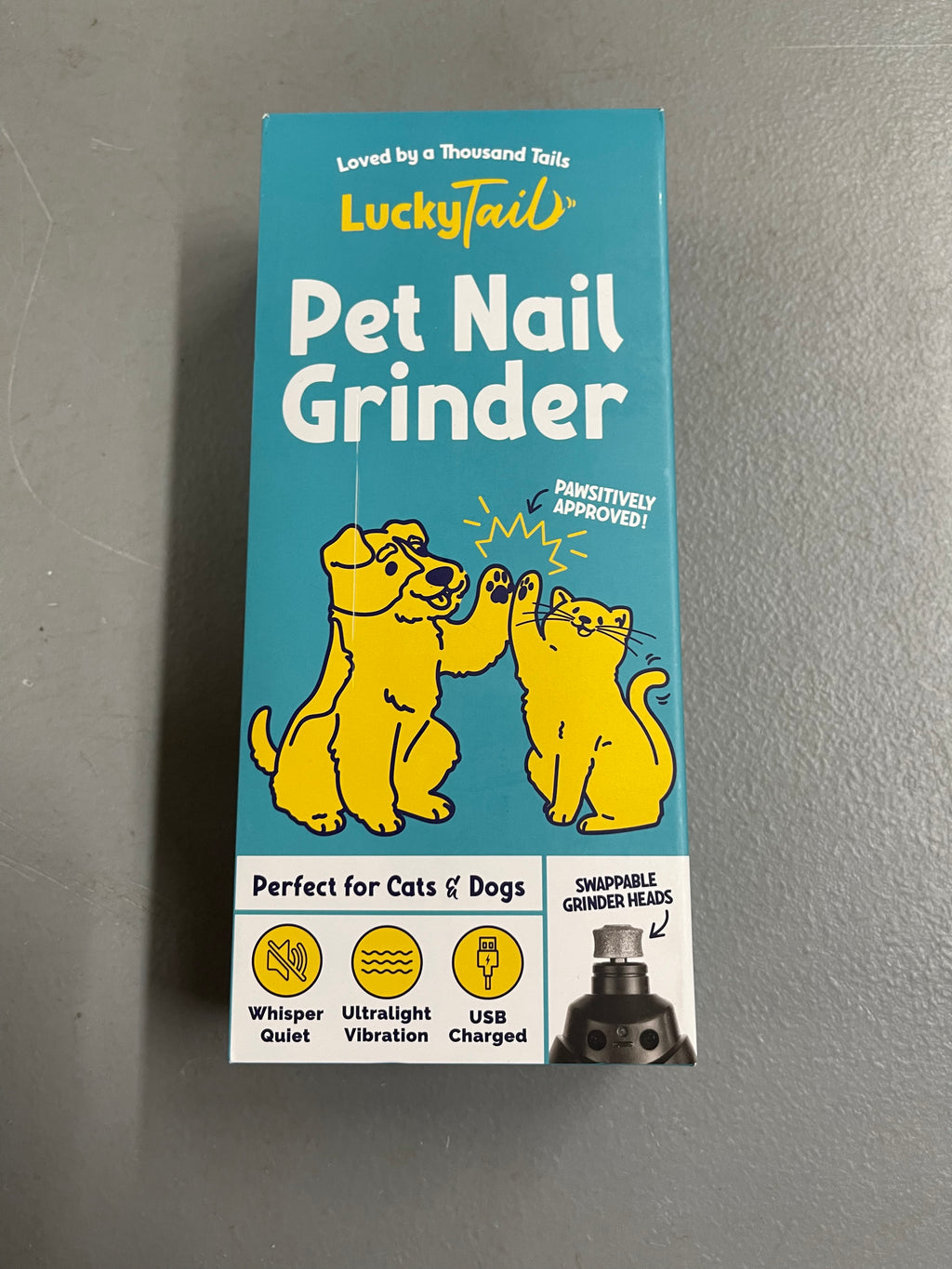 Lucky Tails Pet Nail Grinder.