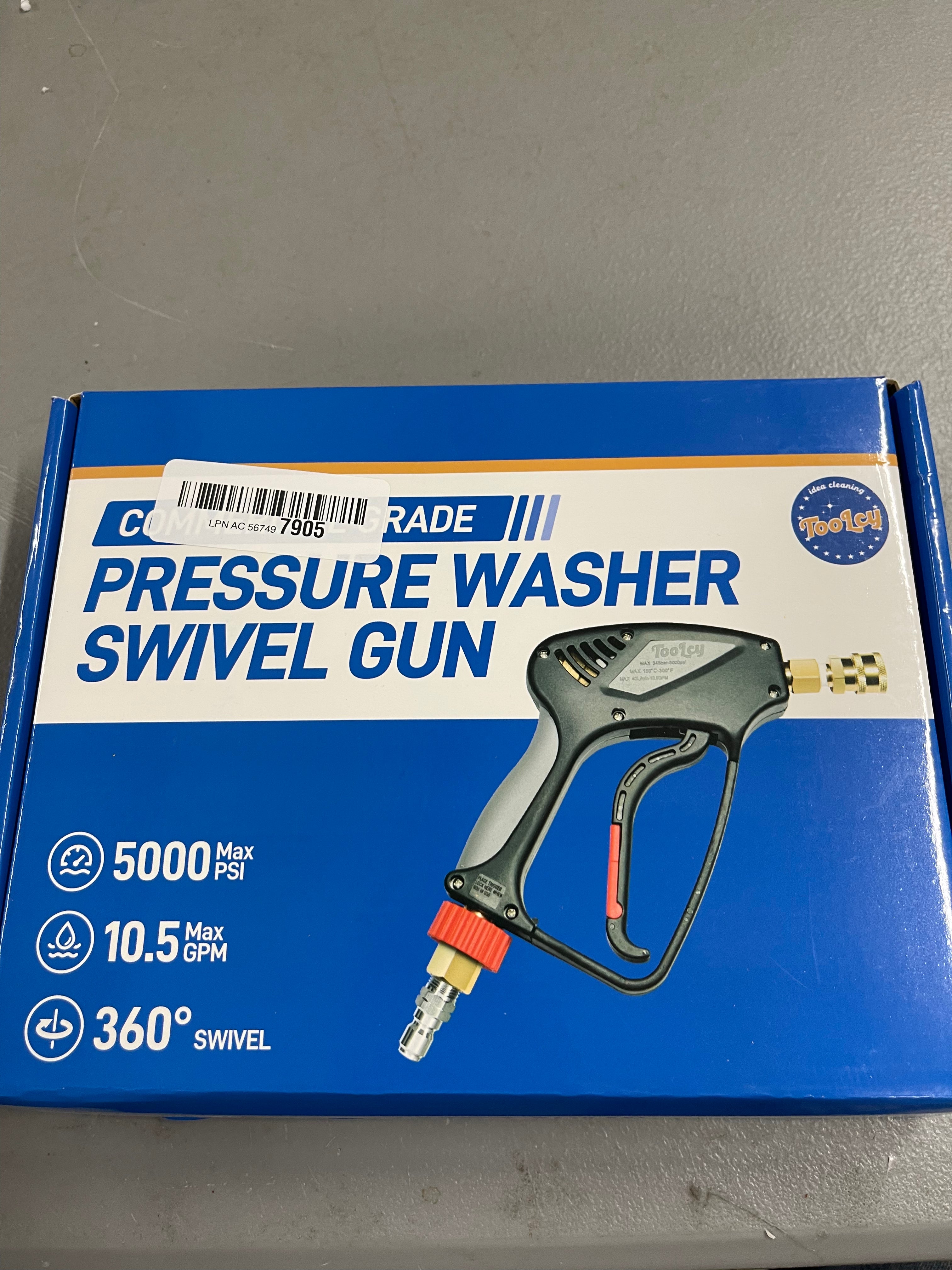 Toolcy Pressure washer Swivel Gun.