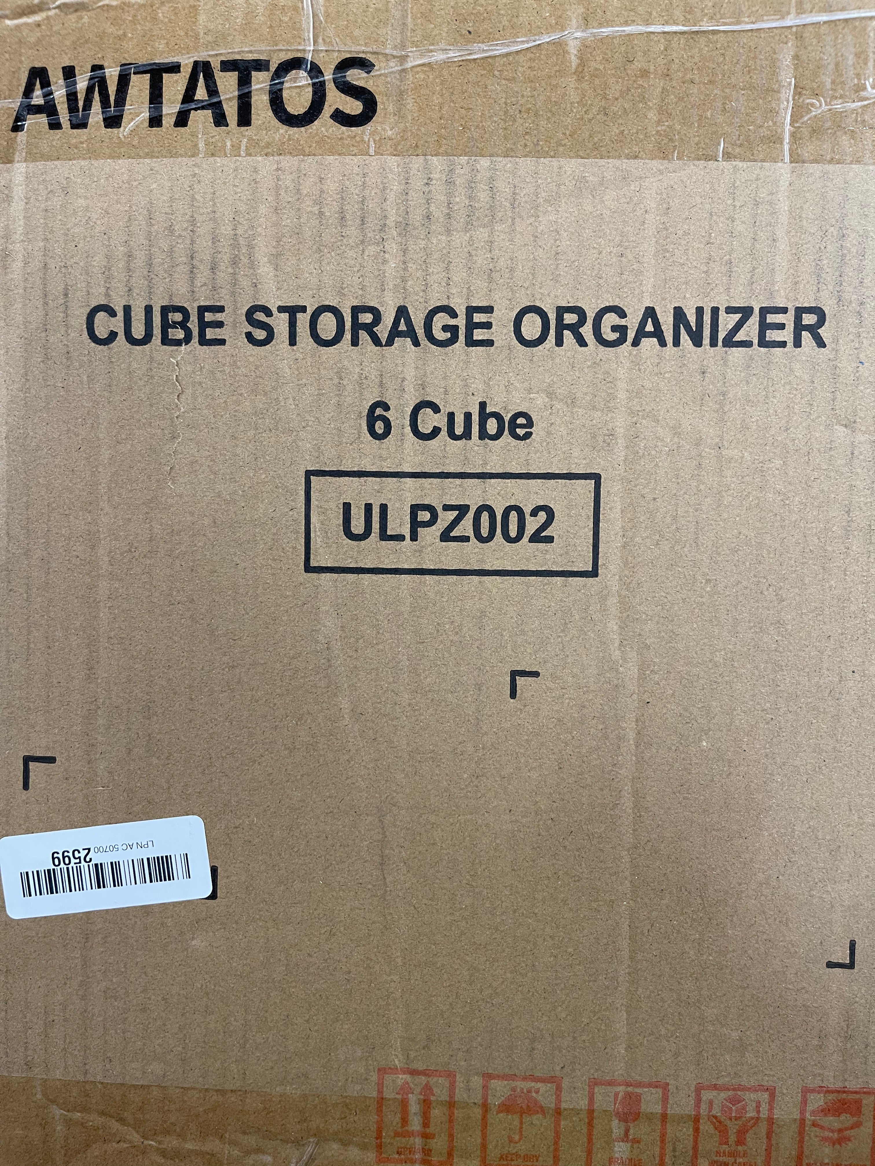 AWTATOS Cube Storage Organizer 6 Cube.
