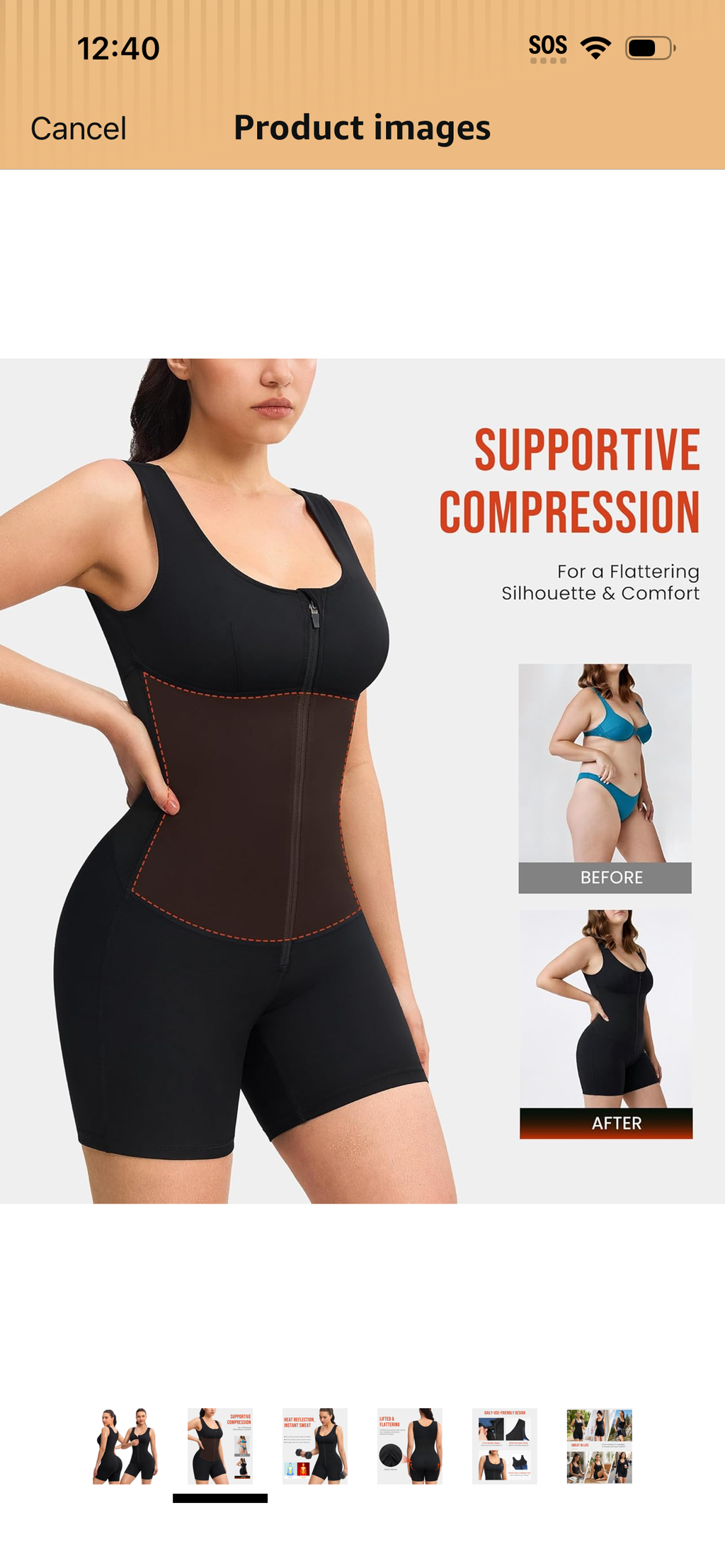 Sauna suit waist trainer