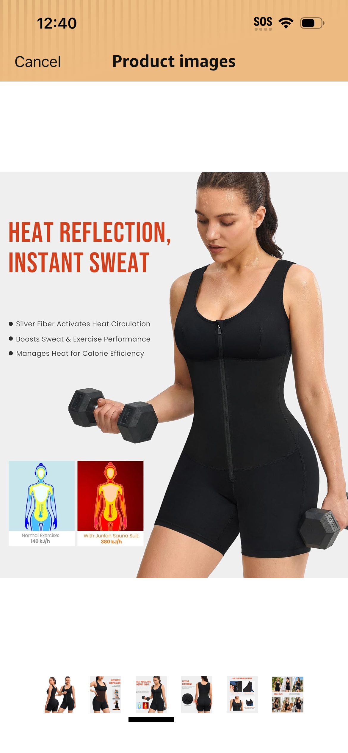 Sauna suit waist trainer