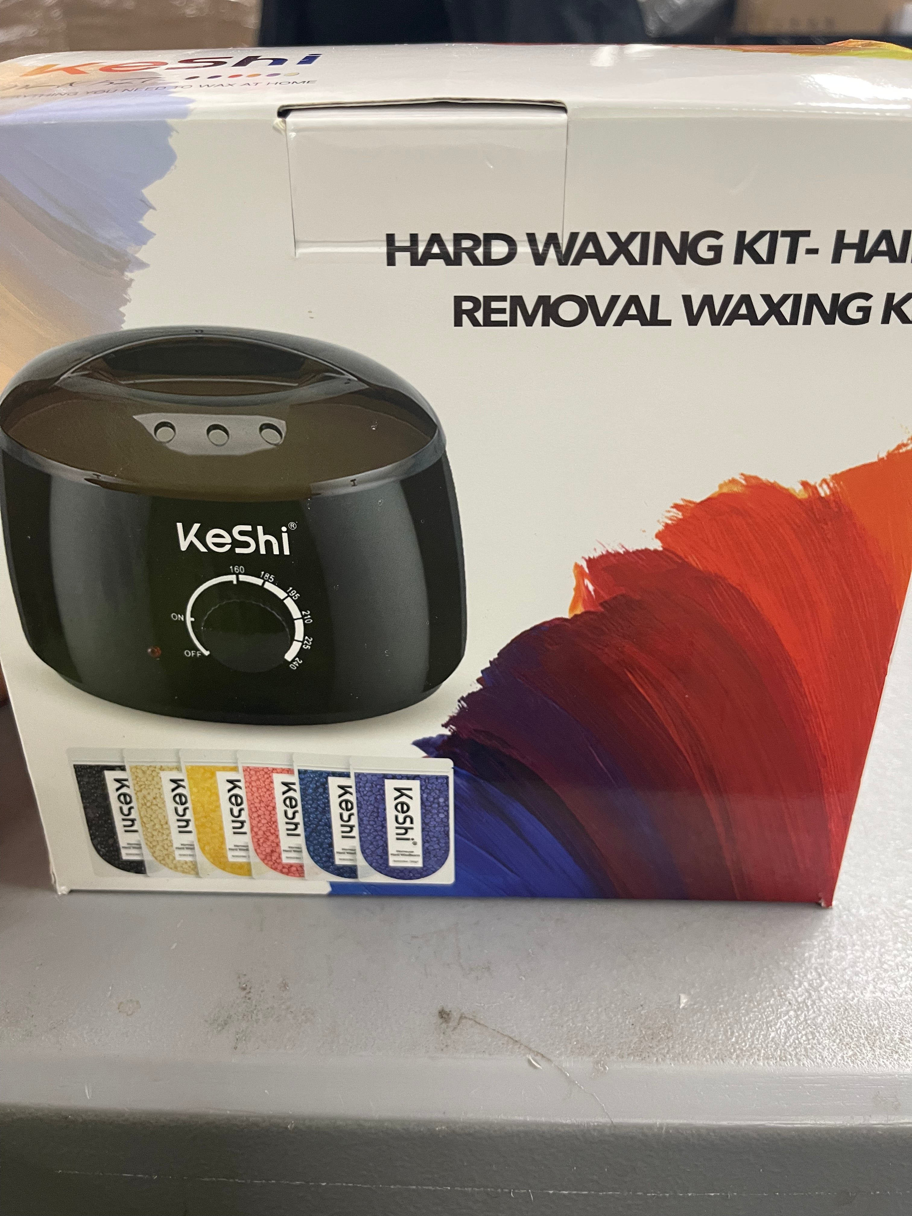 Keshi Hard Waxing Kit-Hair Removal Waxing Kit.