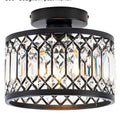 Rpzloila Crystal Ceiling Light Fixture