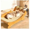 Cat Scratcher Bed for Indoor Cats, 3-in-1