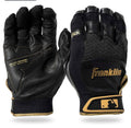 Franklin Sports MLB Baseball Batting Gloves - Shok-Sorb X Batting Gloves for Baseball + Softball   Size Large.