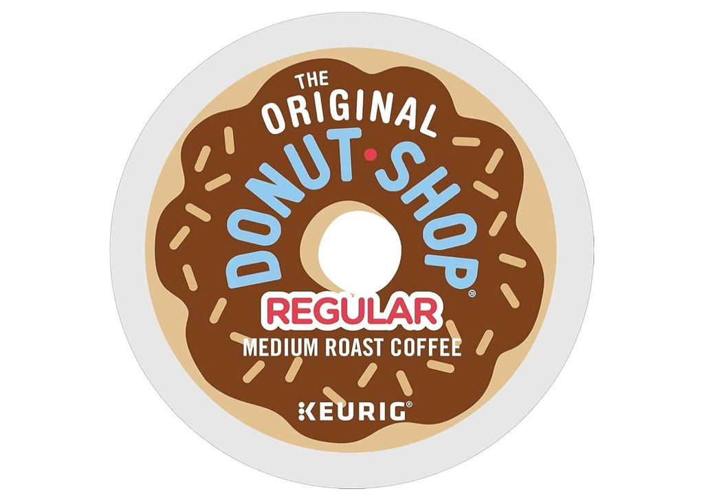 The Original Donut Shop Regular Medium Roast Coffee, K-Cup Pods, 96 Count