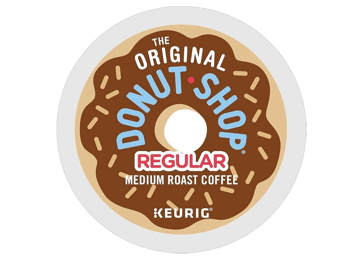 The Original Donut Shop Regular Medium Roast Coffee, K-Cup Pods, 96 Count