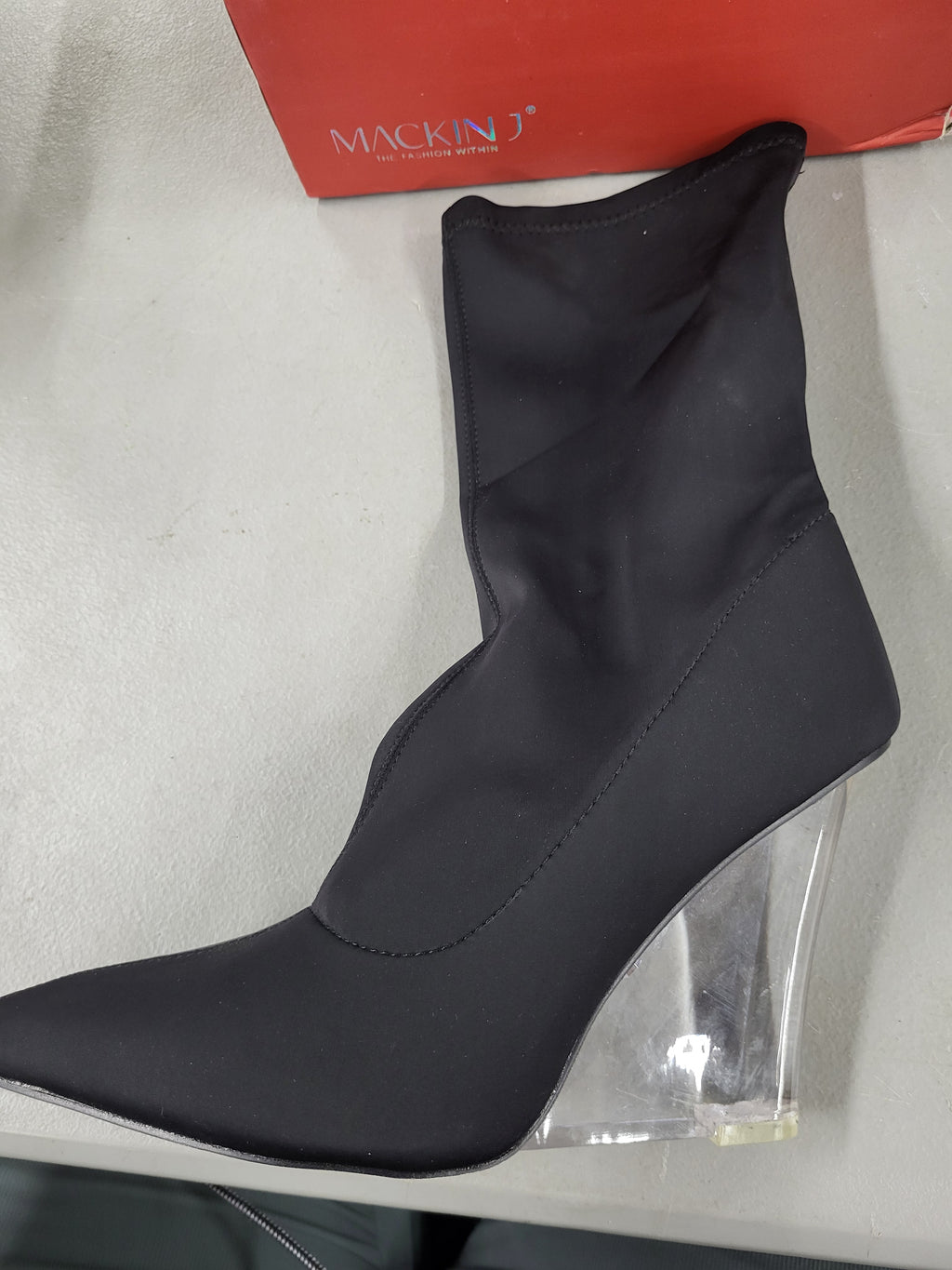 Mackin J Boots Transparent Heel (Size 11)